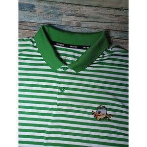 Nike Golf Dri-Fit Mens XL Short Sleeve Polo Oregon Ducks